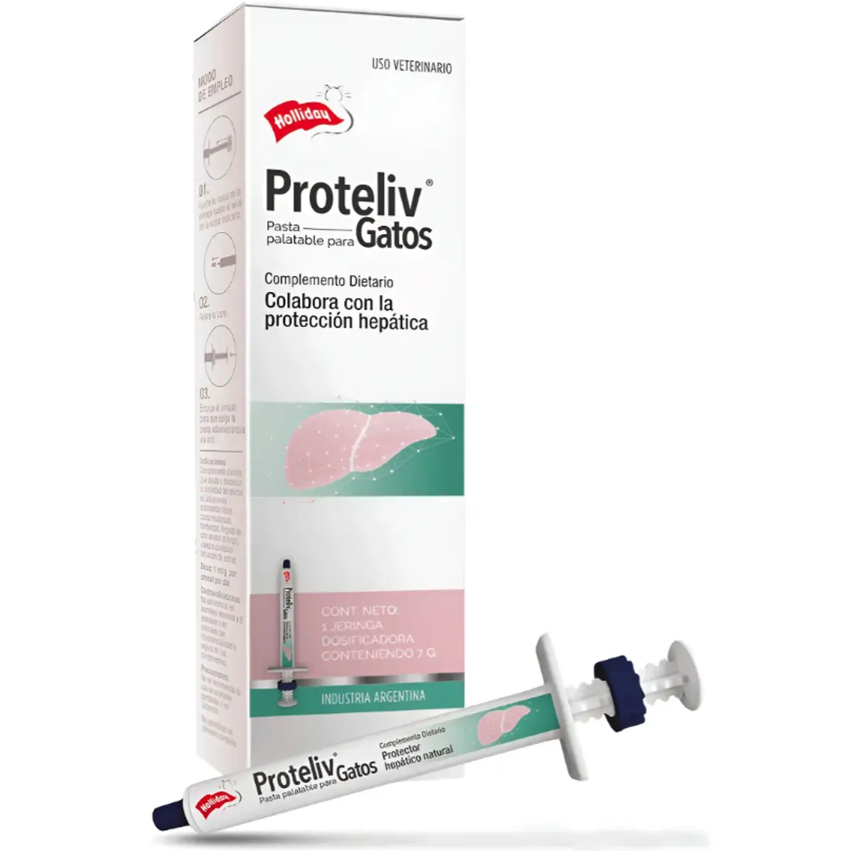 GENERICO - Proteliv Suplemento Pasta Palatable Para Gatos 7g