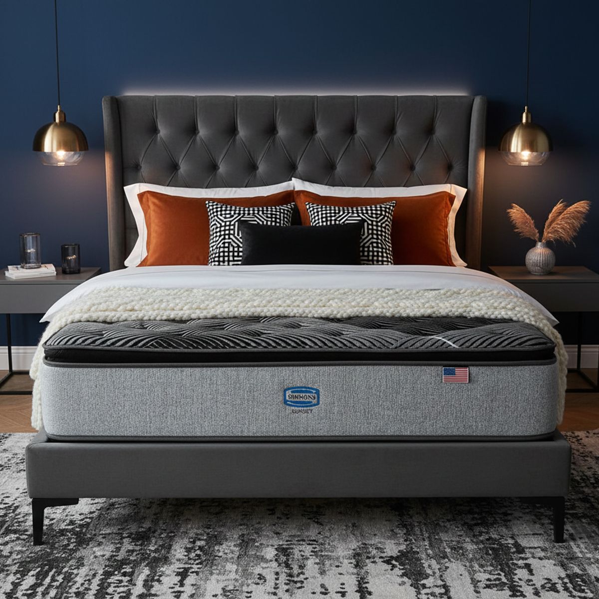 SIMMONS - Colchón Simmons Sunset 2 plazas 1.90 mt