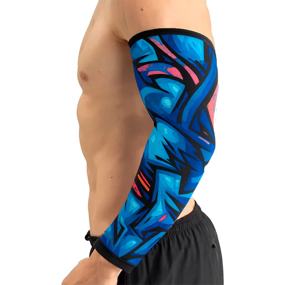 AND1 - Mangas Deportivas Graffiti Azul