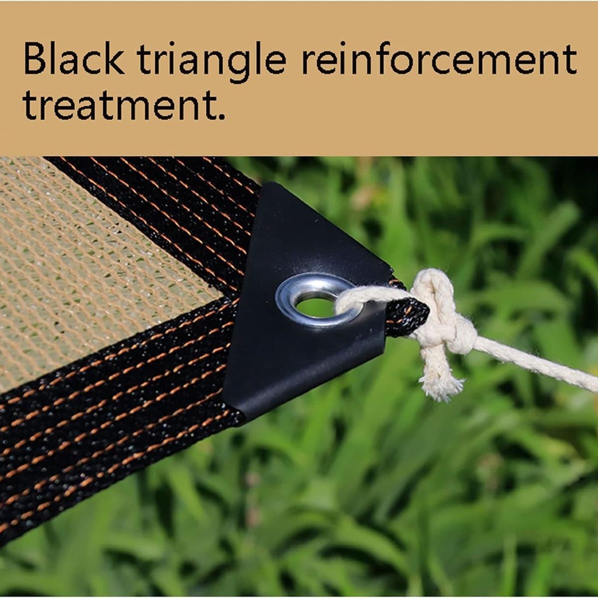 GENERICO - Toldo Vela Rectangular 3x5 Sombra Cubierta Terraza Jardin