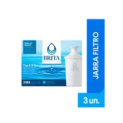 BRITA - Filtro De Agua De Repuesto Para Jarras 3 ud