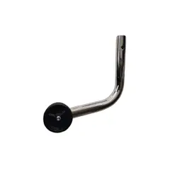 GLOMED - Rueda Antivuelco Cromada Para Silla De Ruedas