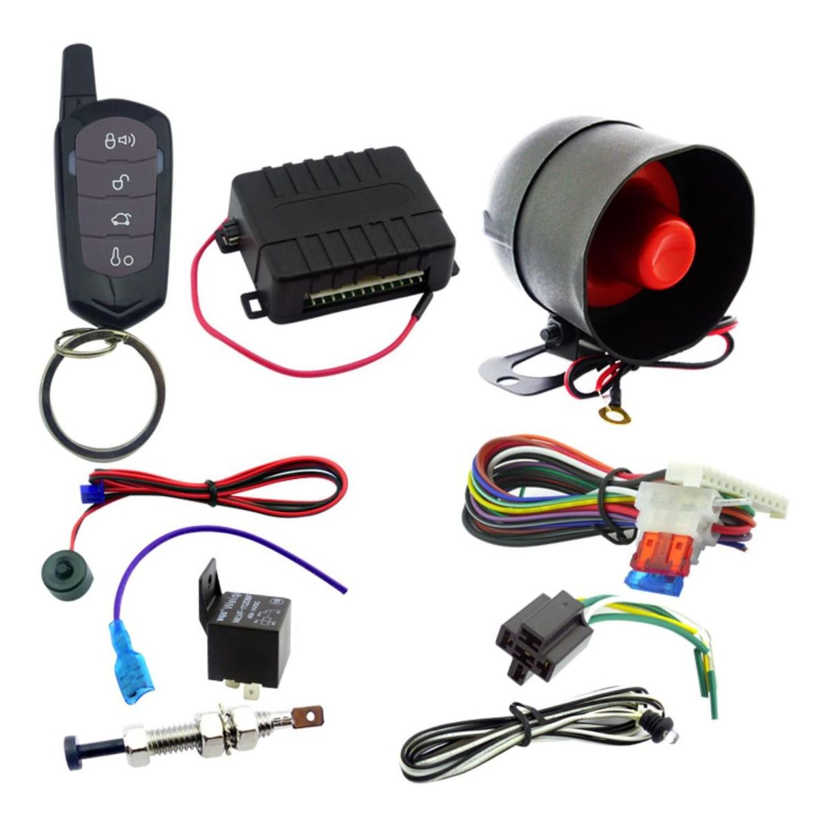 Alarma Auto Smartphone Android IOS Control Remoto, marca IMPORTCLICK - Foto Principal