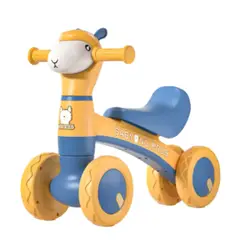 GENERICO - Triciclo Ovejita Luz Música Scooter Equilibrio Correpasillos Azul