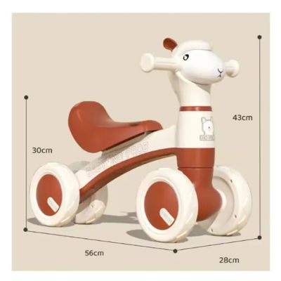 Imagen 2 del producto Triciclo Ovejita Luz Música Scooter Equilibrio Correpasillos Azul