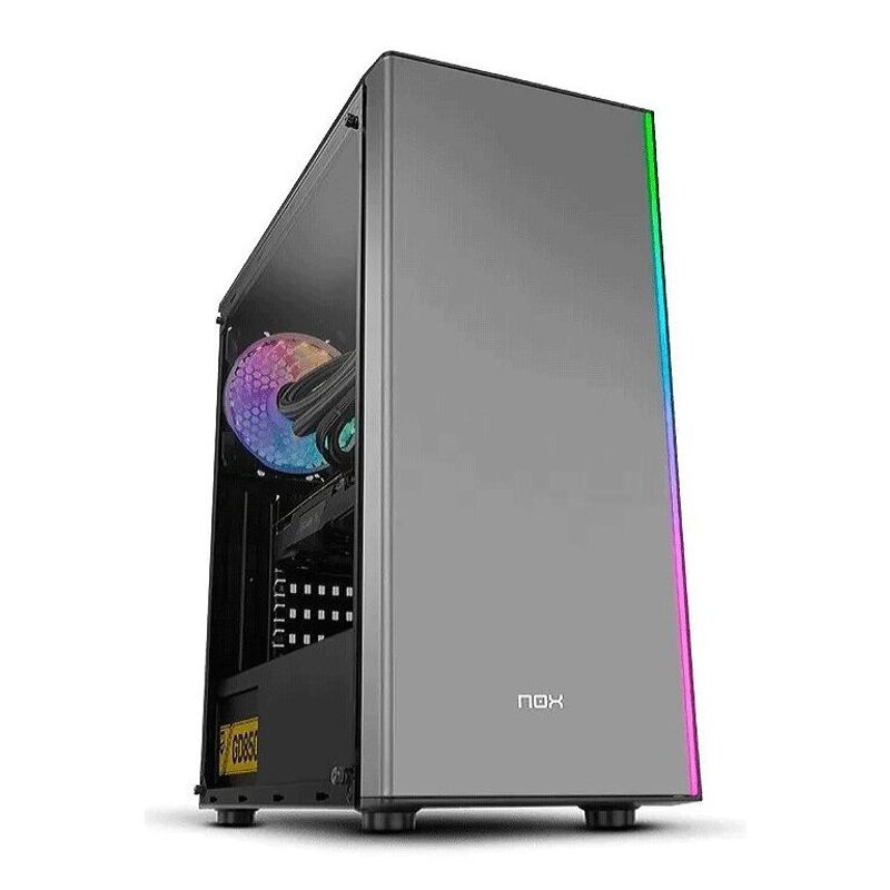 NOX - Gabinete Gamer Nox Infinity Omega Usb 3.0 RGB