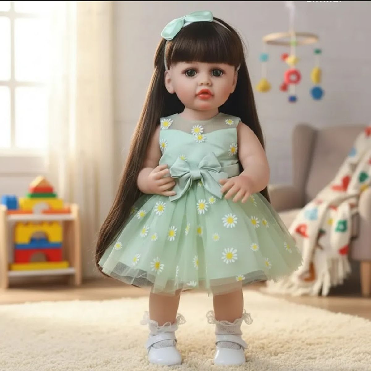 GENERAL TIRE - MUÑECA REBORN SILICONA 55CM