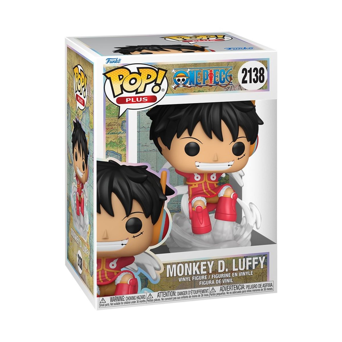 FUNKO - Funko Pop One Piece – Luffy 2138 + Protector