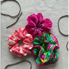 GENERICO - Set de Scrunchies Surtidos Estilos Únicos para Cada Día