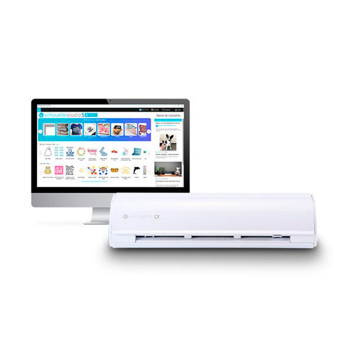 SILHOUETTE - Nueva Silhouette Cameo 5 Alpha Classic White Blanca
