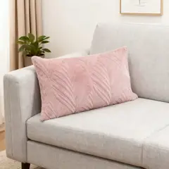 ANGELES DEL HOGAR - FUNDA DE ALMOHADA CHENILLE 30X50CM