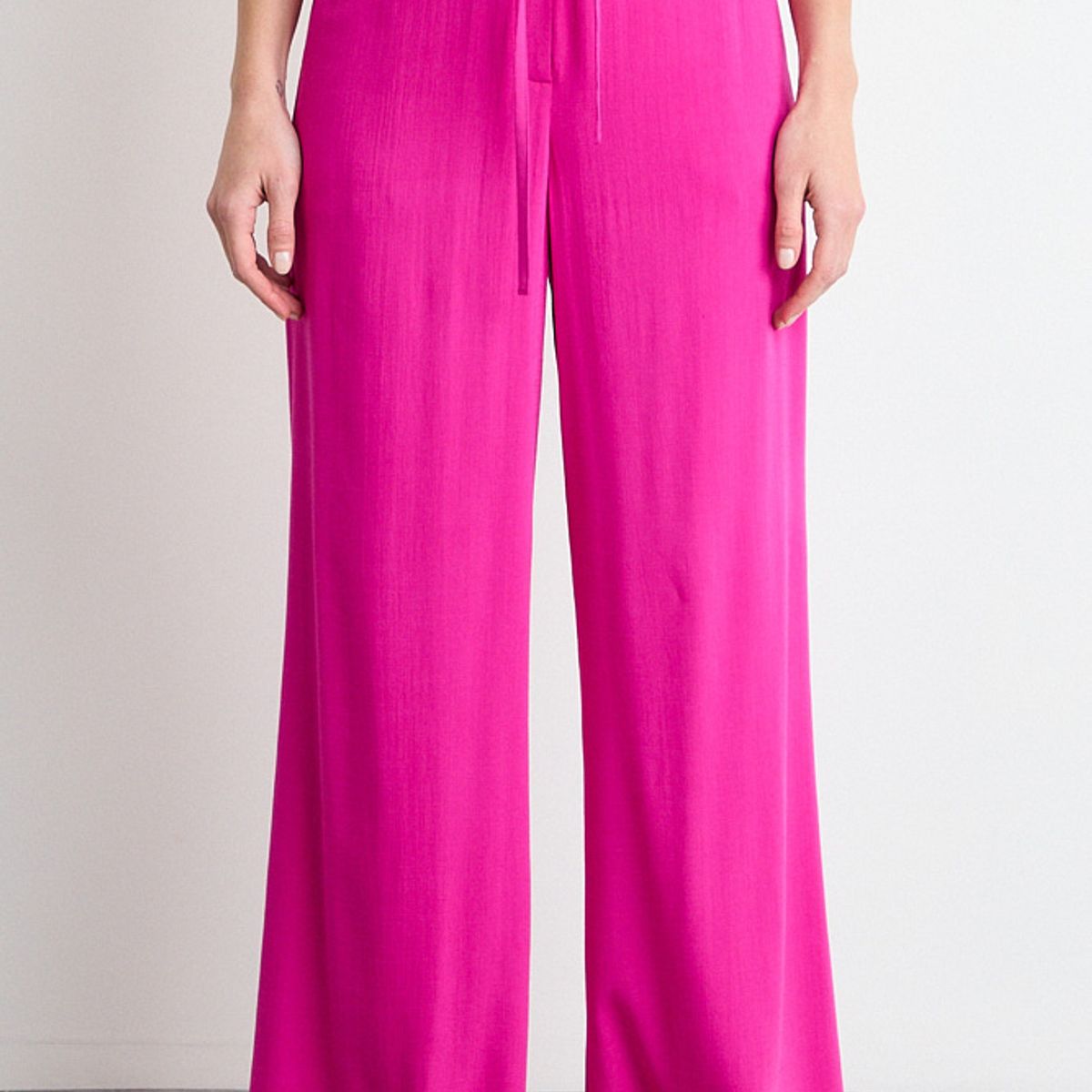 IO - Pantalon Liso Mujer Fucsia Io