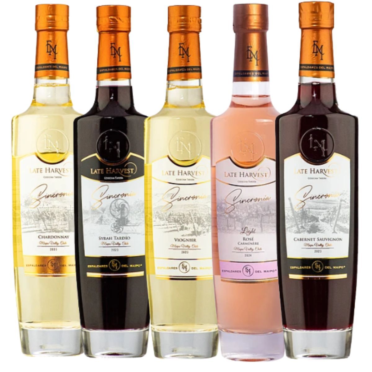 LATE HARVEST - Mix x5 Late Harvest Tus Favoritos Viña los Espaldares