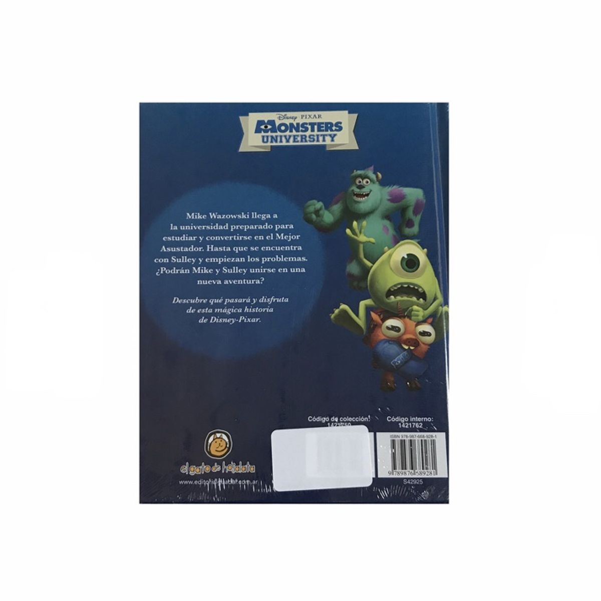 EL GATO DE HOJALATA - Libro infantil Monsters University