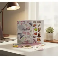 GENERICO - Set de Papelería para Scrapbooking Journaling- Creatividad Sin Límites