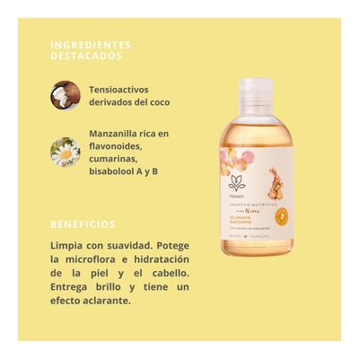 Imagen 2 del producto Shampoo Manzanilla para Niños 250 ml