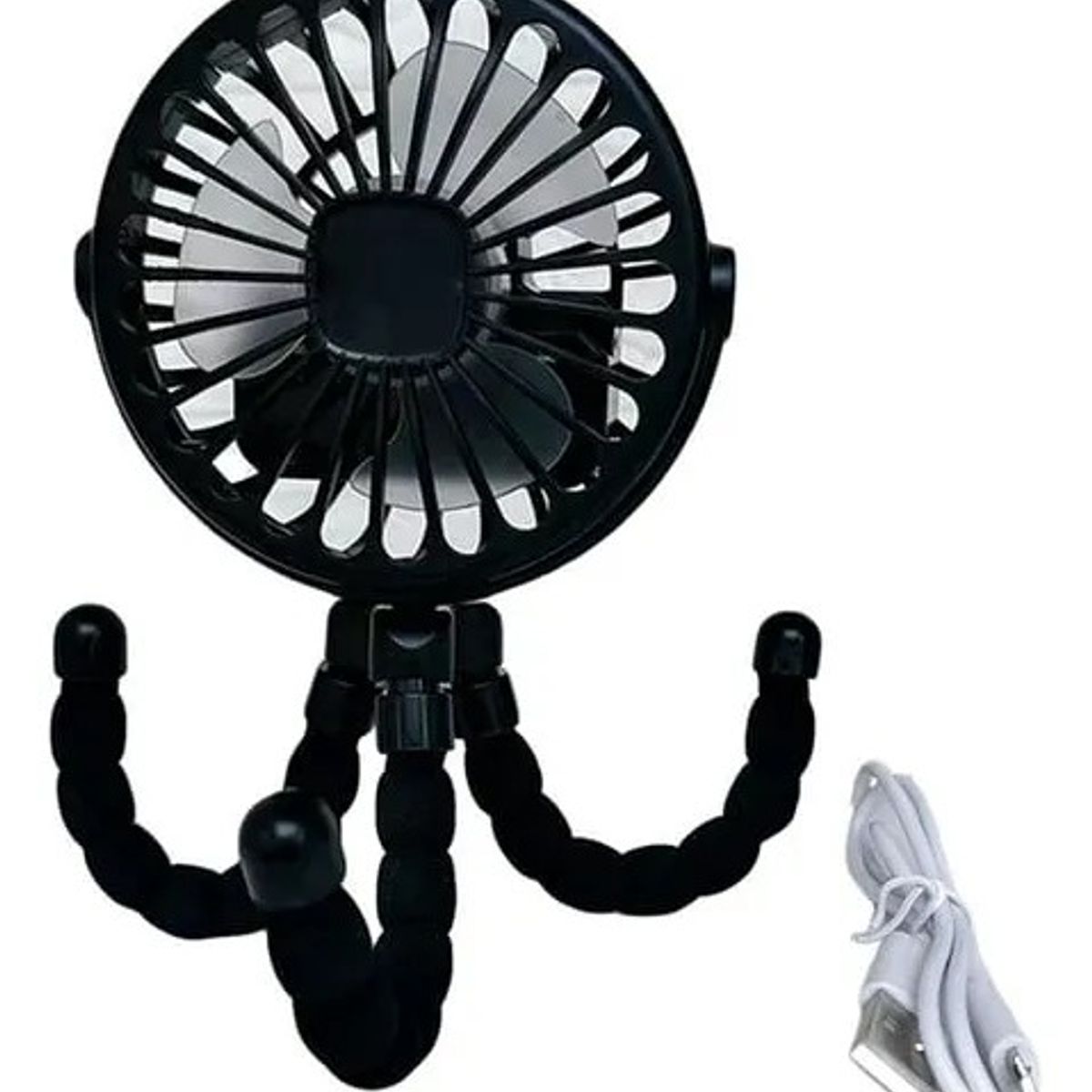 GENERICO - Ventilador 360 Multifuncional Auto Coche Bebe Montable