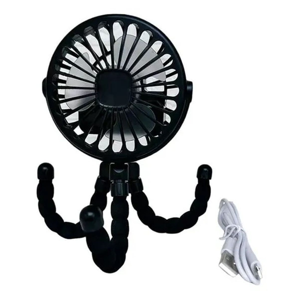 GENERICO - Ventilador 360 Multifuncional Auto Coche Bebe Montable