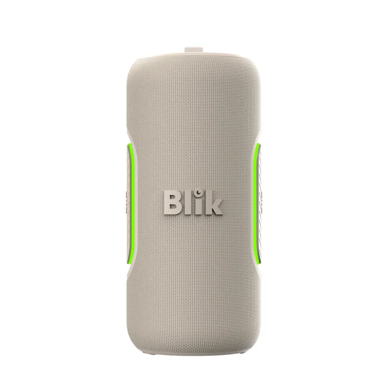 Parlante Bluetooth Portatil Hypebass40 40W IPX5 8 Hrs Crema Beige