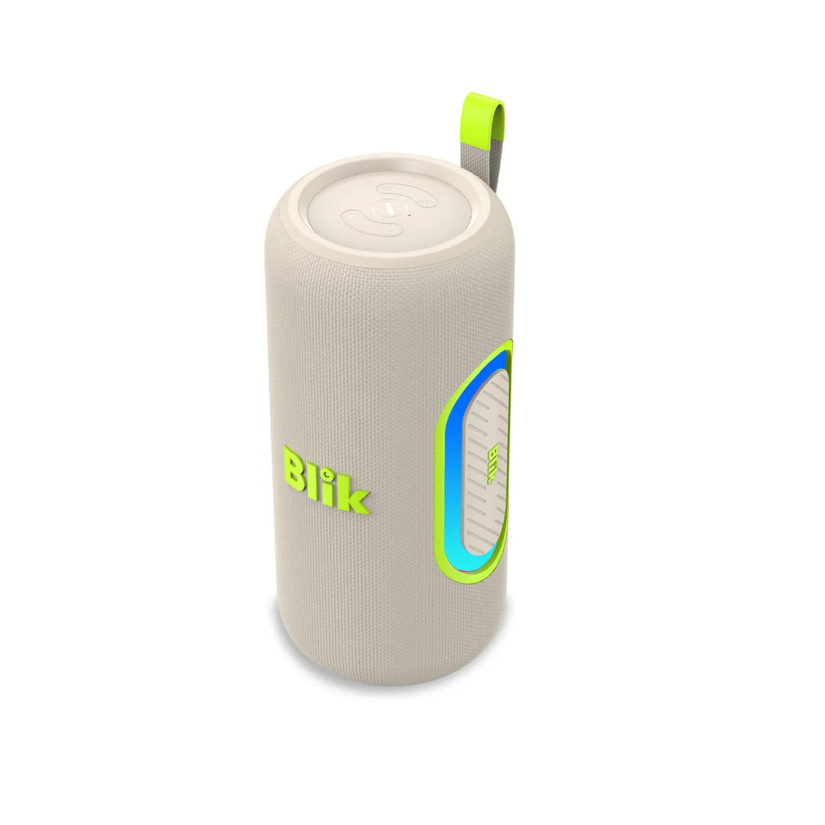 BLIK - Parlante Bluetooth Portátil Blik Hypebass40 40W IPX5 8 Hrs Crema