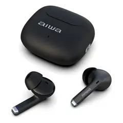 AIWA - Auriculares In-ear Inalámbricos Awtwsg50ancb Noise Cancelling color Negro
