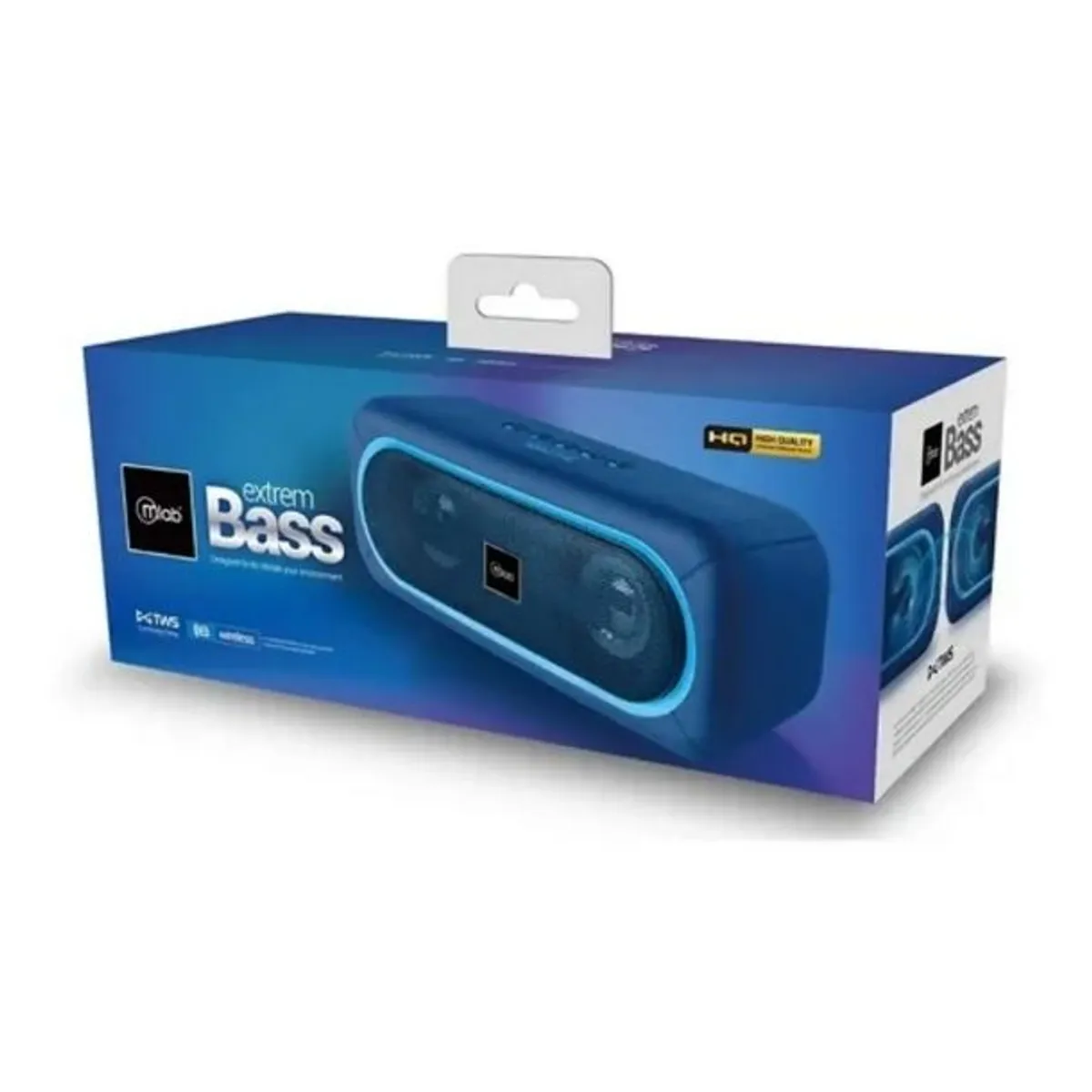 MLAB - Parlante Mlab Extrem Bass Bluetooth Tws Azul