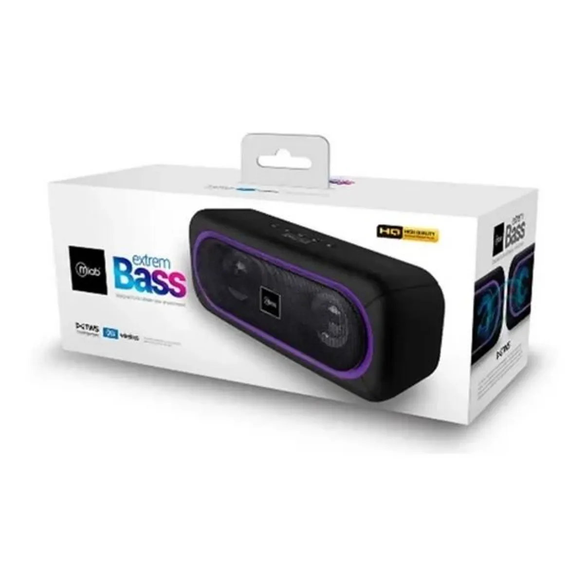 MLAB - Parlante Bluetooth Mlab Extrem Bass Tws 8907 Black
