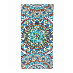 GENERICO - Toalla Baño Y Playa Secado Rápido 150x75cm Diseños Variados - Azul