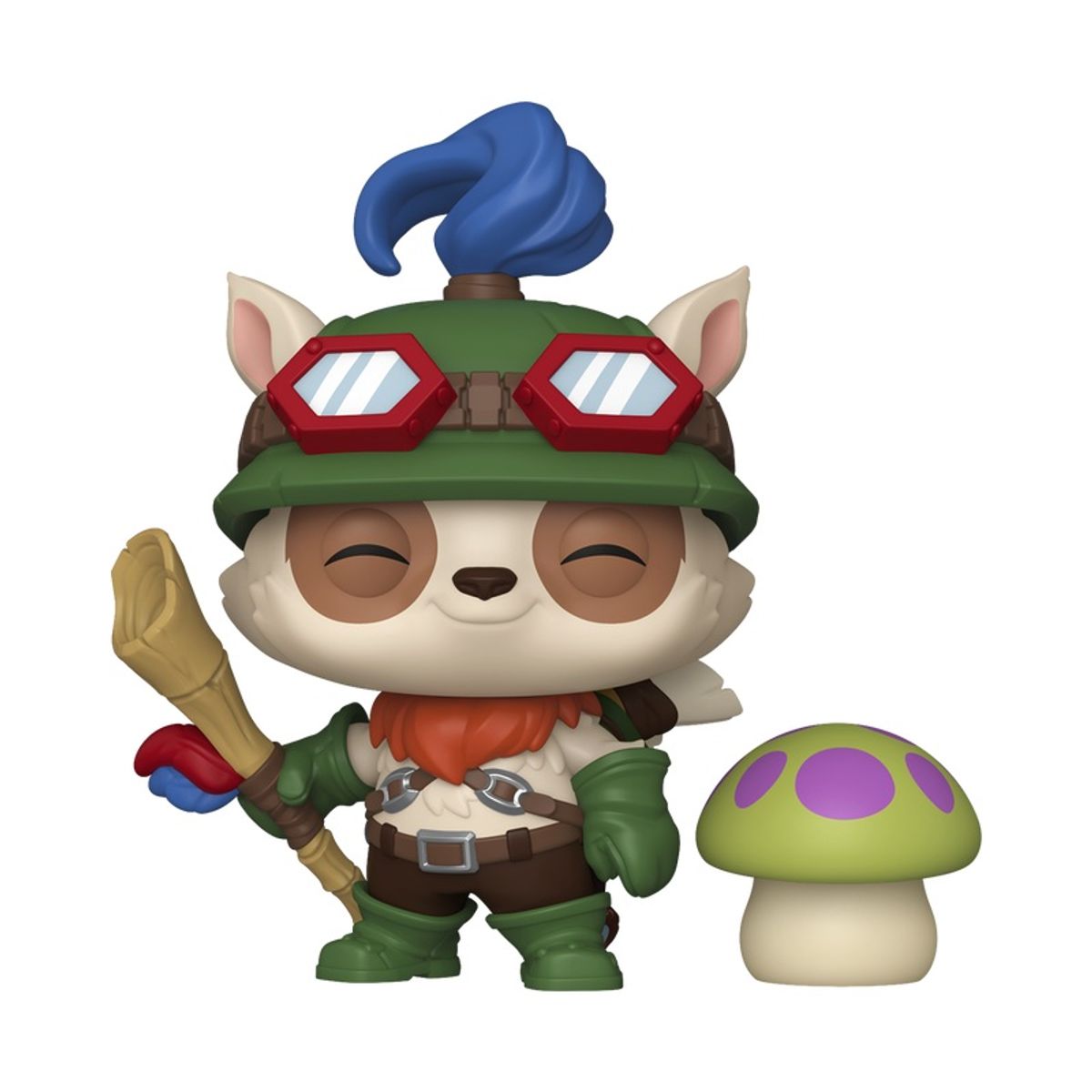 FUNKO - Funko Pop League Of Legends (LoL) – Teemo Con Seta 1138 + Protector