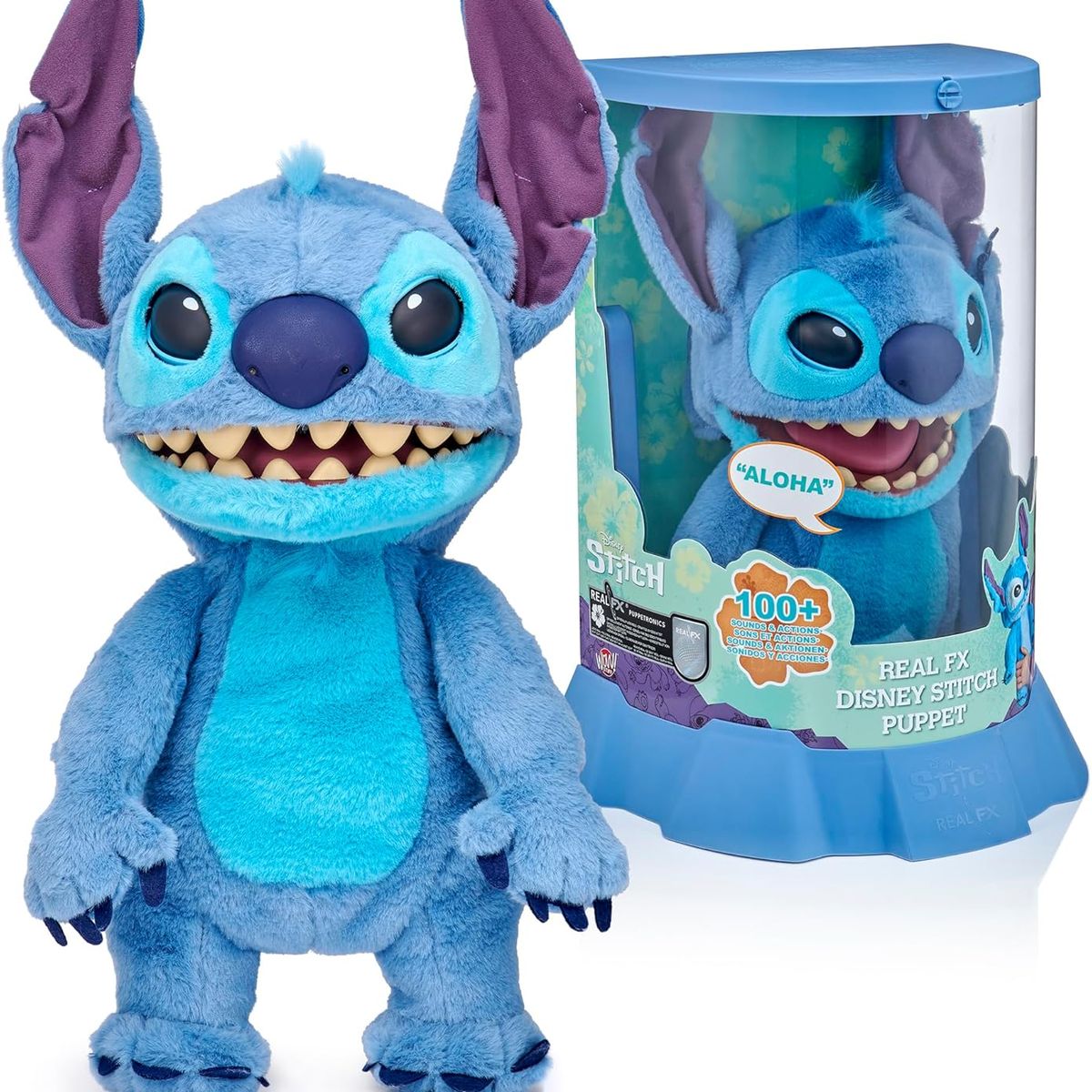 DISNEY INTERACTIVE - Peluche Animatronic Stitch Azul