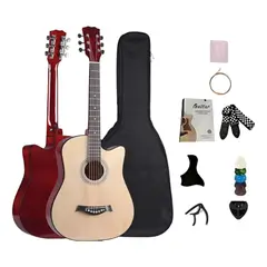 GENERICO - Guitarra Acústica Clásica De 38pulgadas Con Accesorios