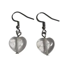 GENERICO - Aros Cuarzo Cristal Pendientes De Piedras Energéticas
