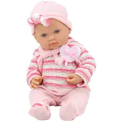 GENERICO - Muñeca Bebe Reborn Juguete Realista 35cm ROSA