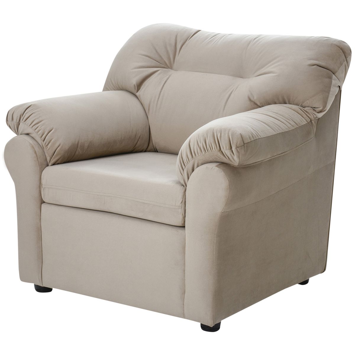 MUEBLES ALTIRO - Sofá Mateo 1 Cuerpo - Tela Felpa / Muebles Altiro