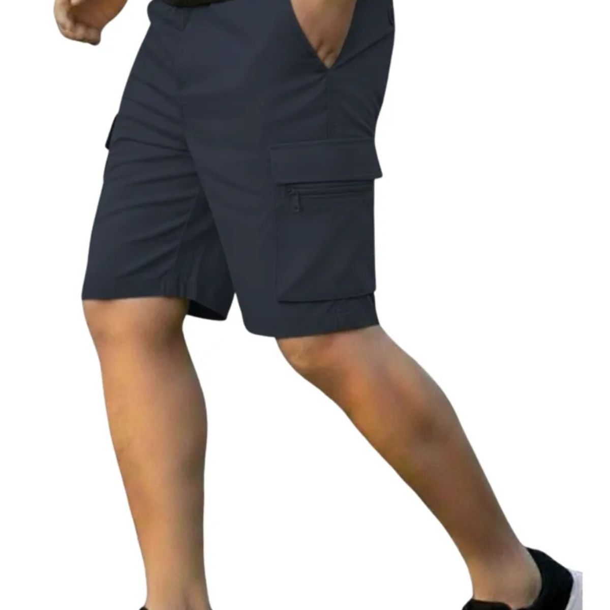 LOOK SHOP - Short Bermuda Cargo Hombre Pantalón Corto Bolsillos K33