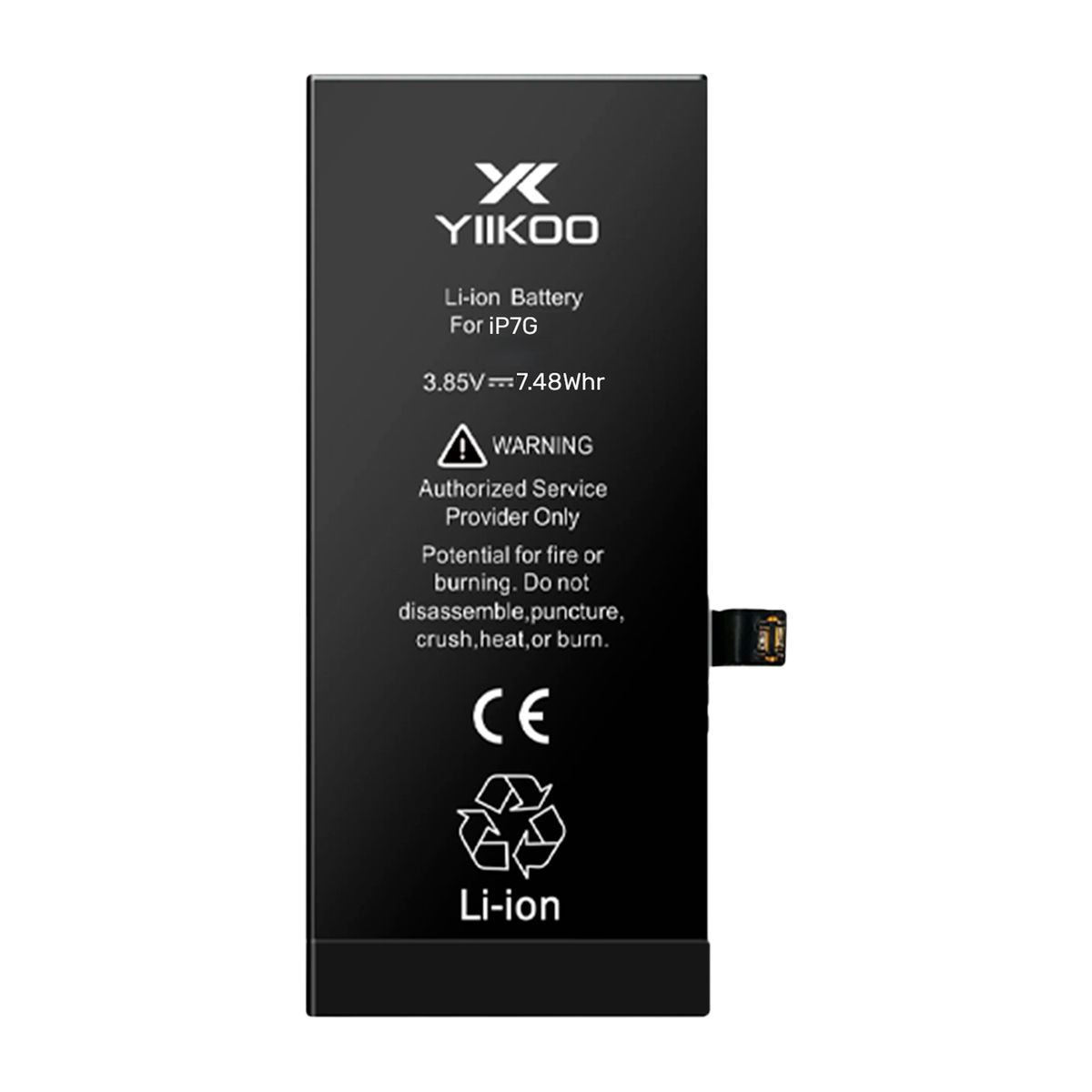 GENERICO - Bateria para iPhone 7 YIIKOO Proteccion contra sobrecarga