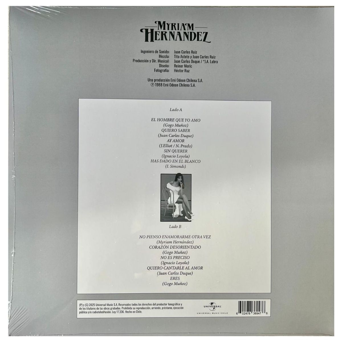 GENERICO - MYRIAM HERNANDEZ - MYRIAM HERNANDEZ / VINILO