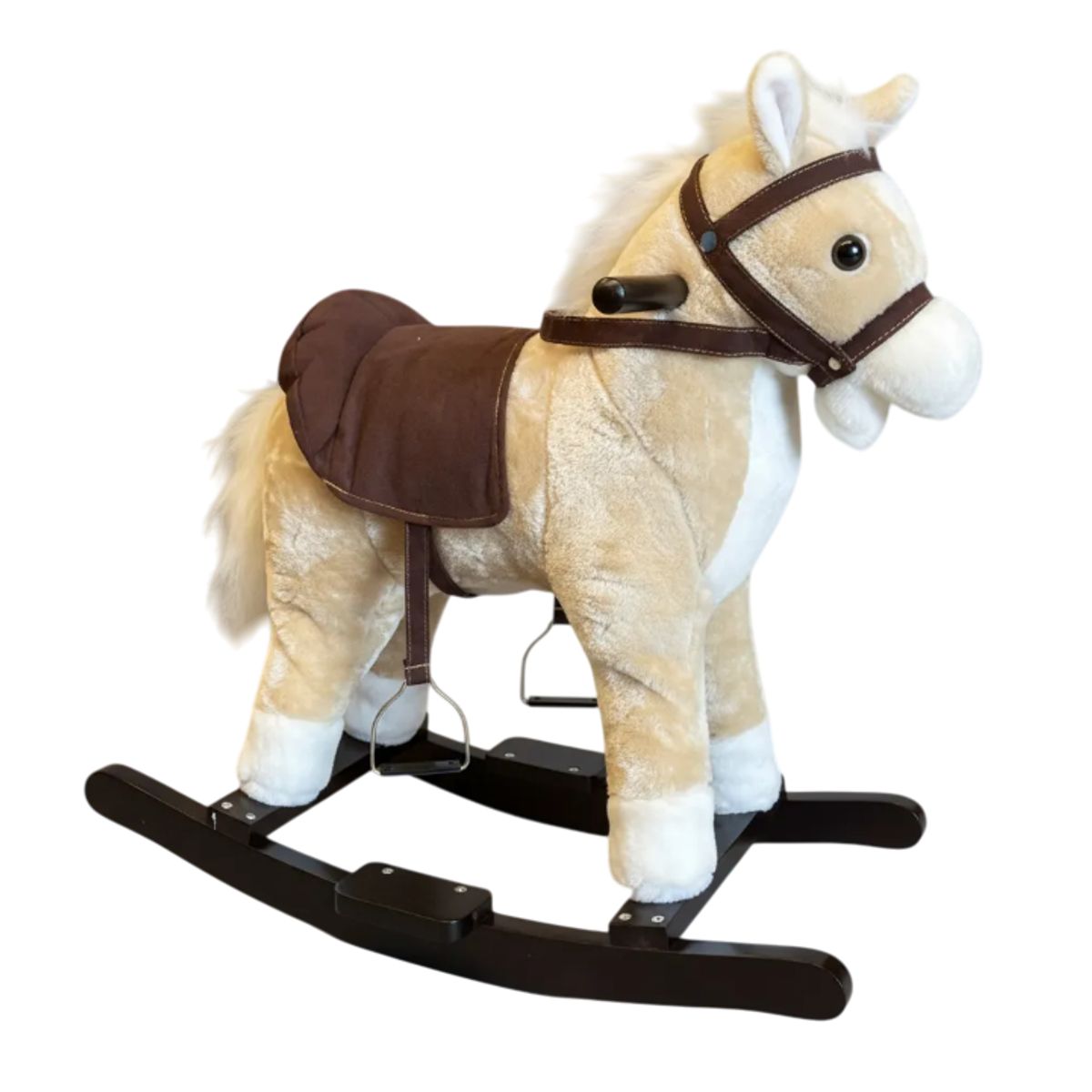 GENERICO - Balancín Infantil Mecedor Para Niños Caballo Beige
