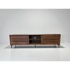 GENERICO - RACK 65¨ TVLINE CHOCOLATE 160 Cm.