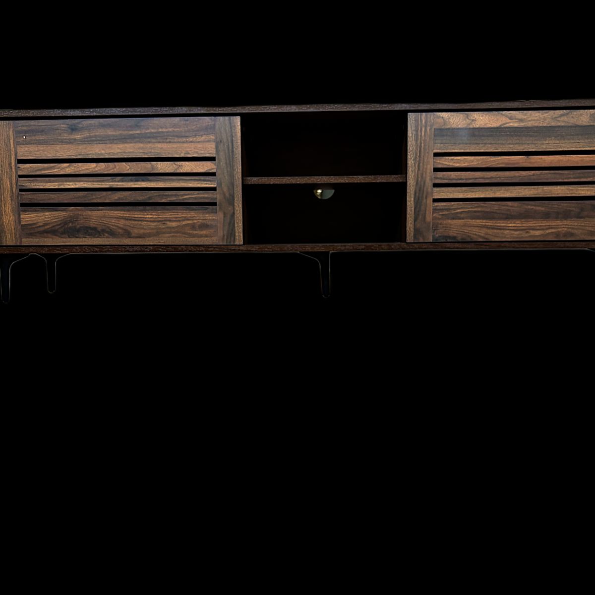 GENERICO - RACK  65¨ TVLINE CHOCOLATE 160 Cm