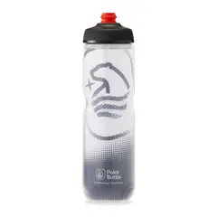 POLAR BOTTLE - BOTELLA BREAKAWAY INSULATED 600ML BIG BEAR WHITECHARCOAL