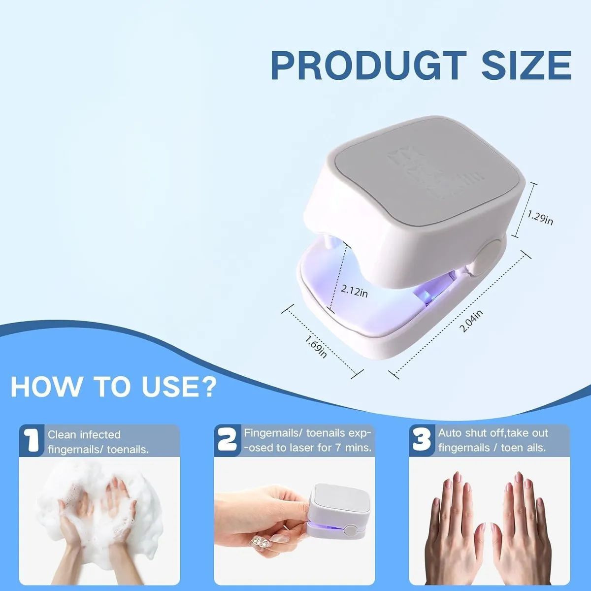 GENERICO - A Laser Para Quitar Hongos De Las Uñas Onicomicosis