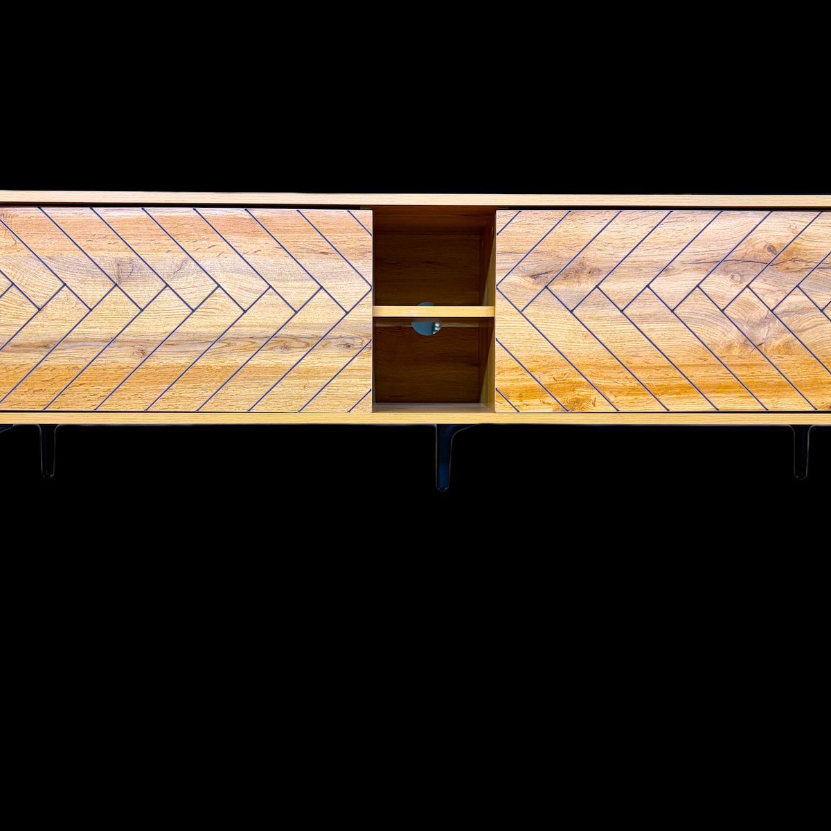 GENERICO - RACK 55¨ TVLINE ESPIGA NATURAL 140 Cm