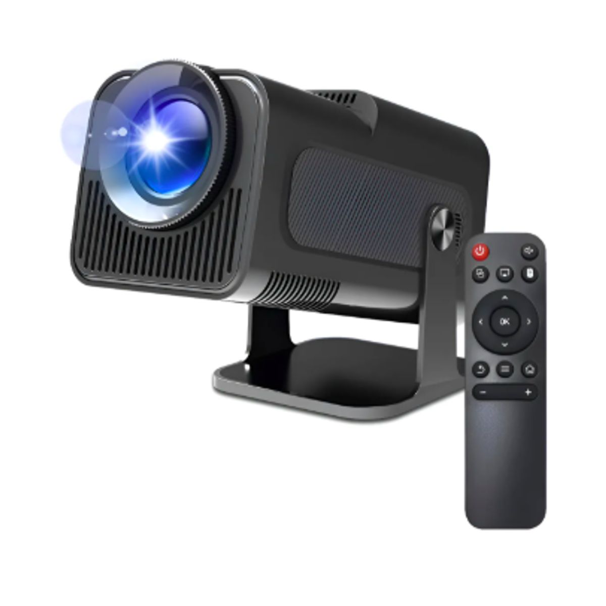 GENERICO - Mini Proyector Portátil Hy320 1080p 4k 10000 Lux Negro