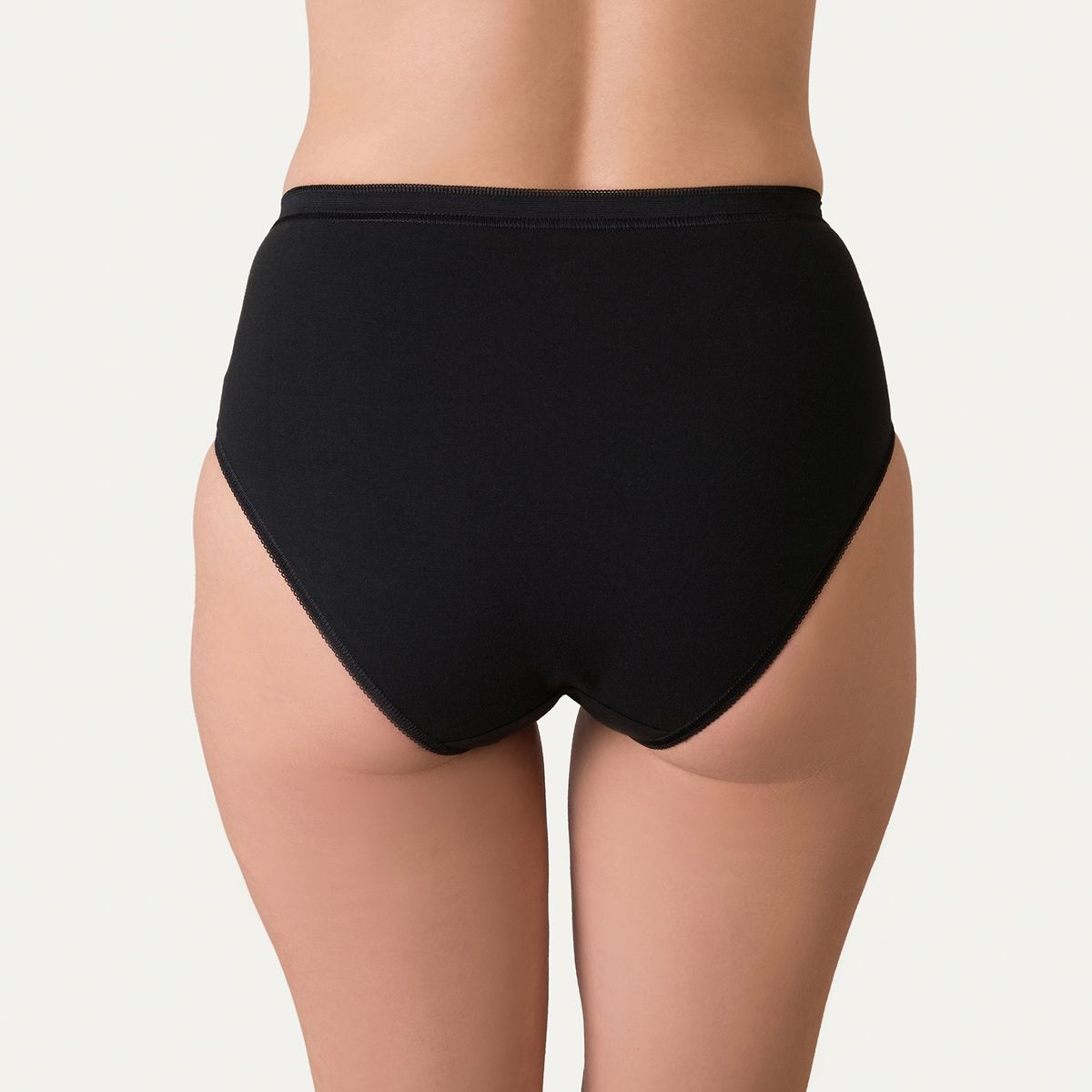 FLORES - Pack De 2 Calzón Alto De Algodón Mujer Flores