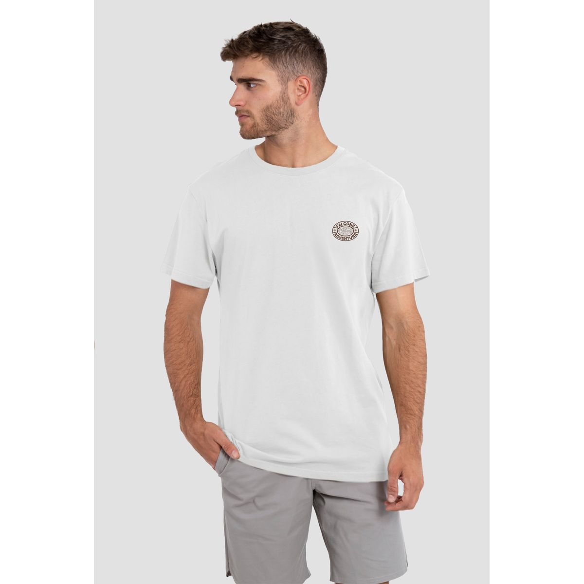 FALCONE - Polera Orgánica Company Of Adventure V2 Hombre Falcone