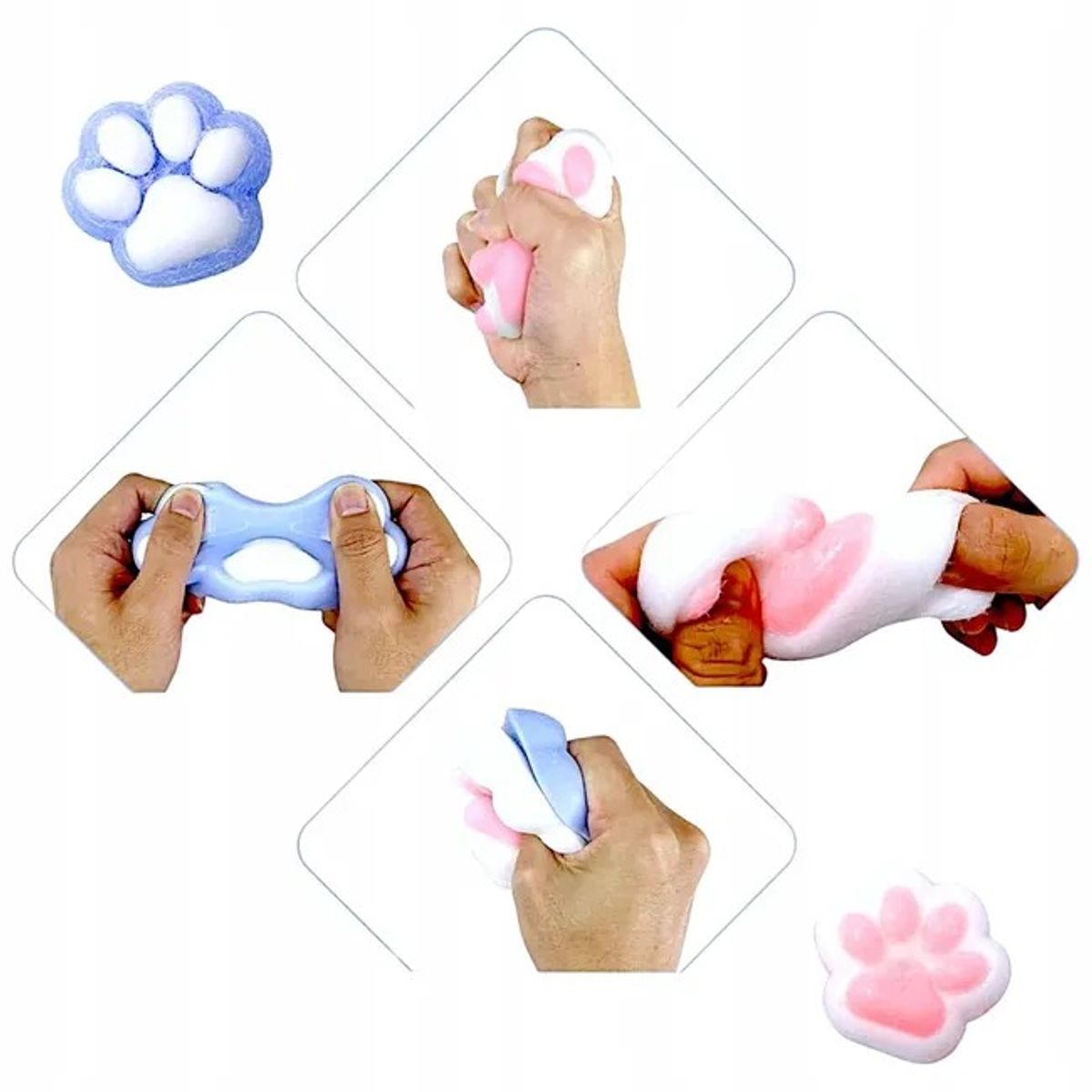 GENERICO - Kit Huellita Antiestrés Interactivo Manualidades Infantil