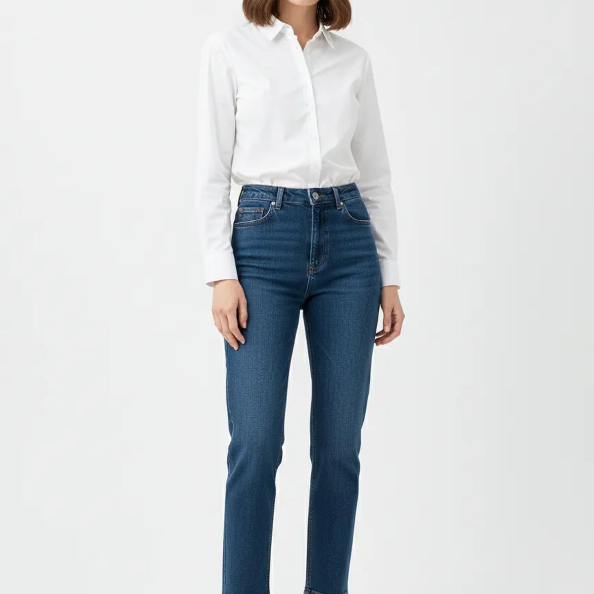 BOVINITA - Mocasín Mujer Charol Plataforma Negro Cadena Dorada Chunky