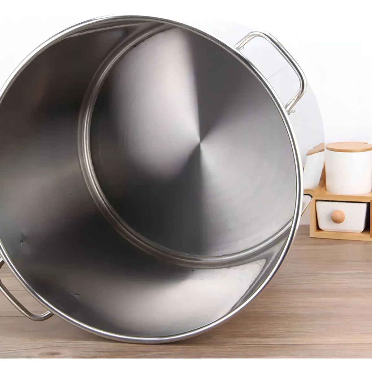 GENERICO - Olla De Acero Inoxidable 35 Litros