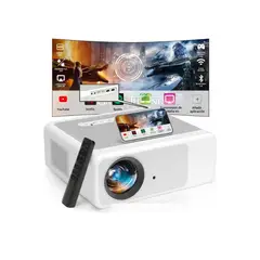 GENERICO - Proyector Profesional 4k Android Auto Enfoque 1080p 16000 Lm